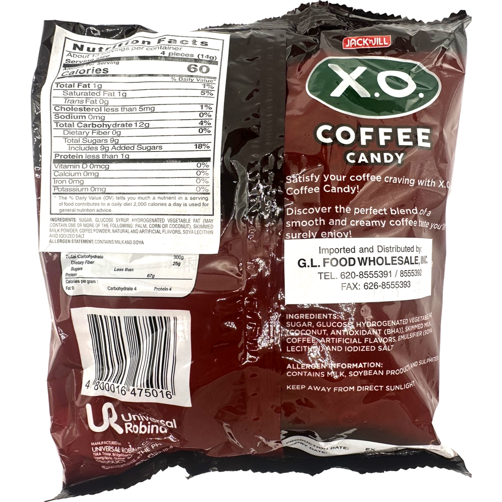 Jack & Jill - XO Coffee Candy - 175 G