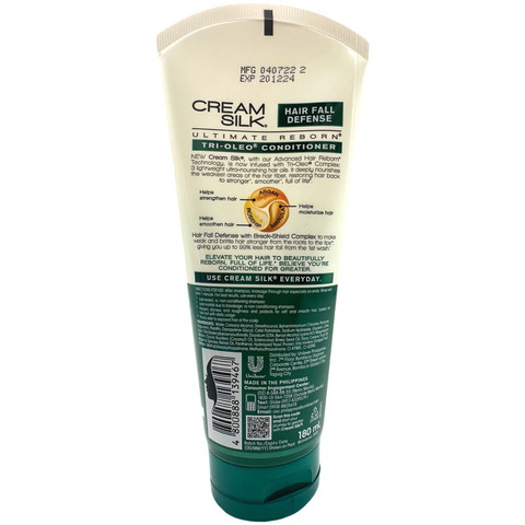 Cream Silk - Conditioner - Hair Fall Defense / Hair Strengthener (GREEN)