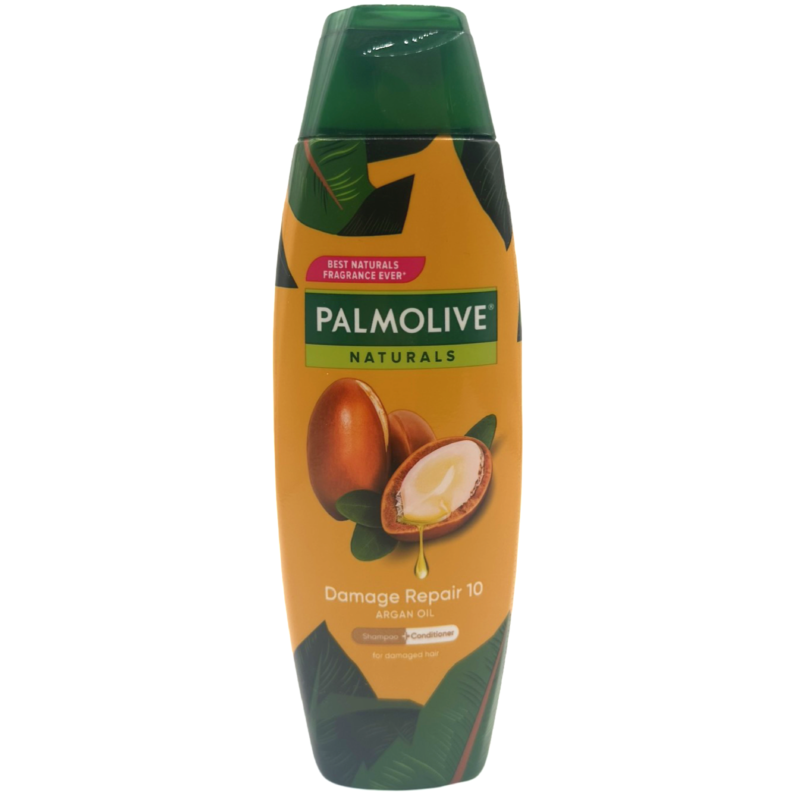 Palmolive Naturals - Shampoo and Conditioner - Damage Repair 10 - Argan Oil - 180 ML (Gold)