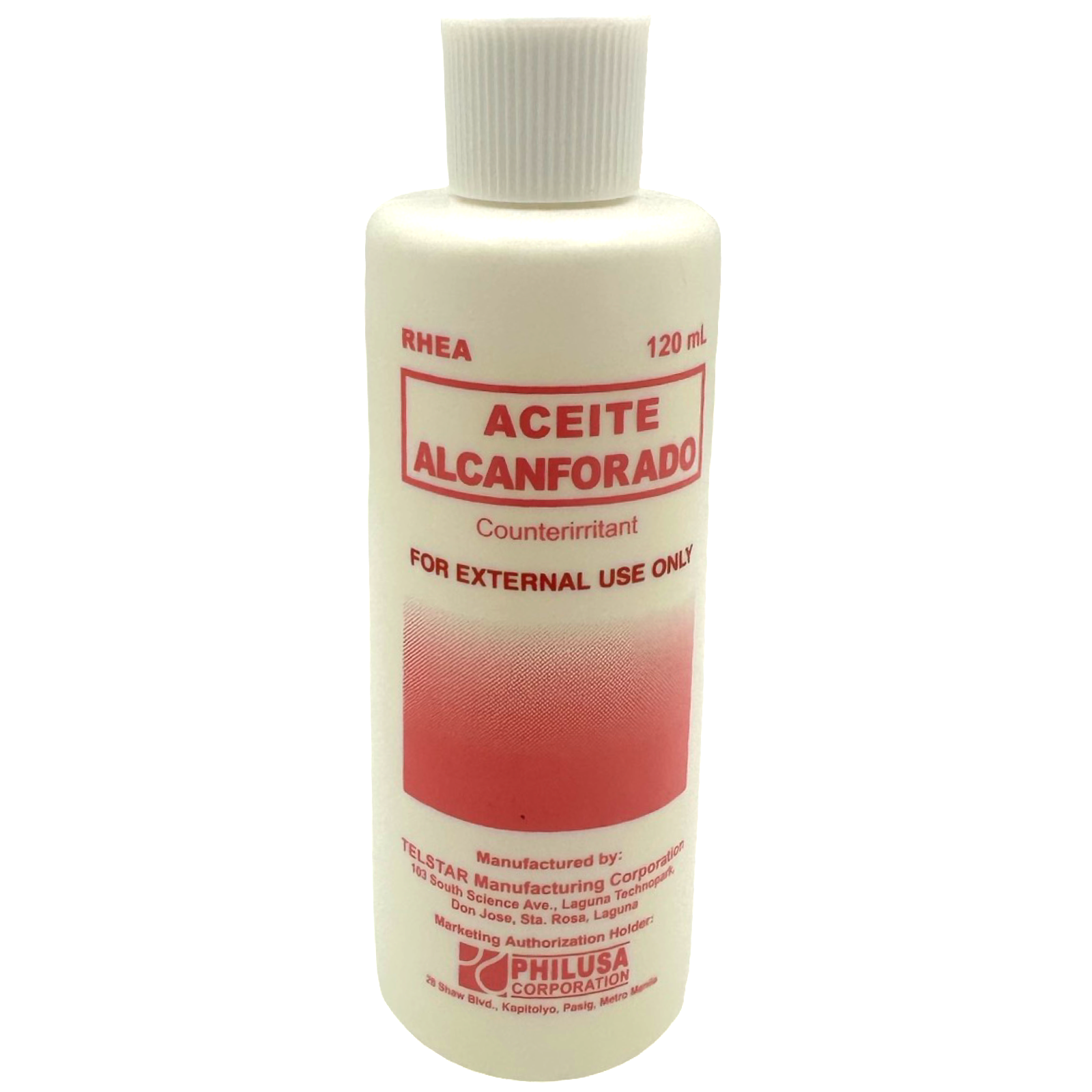 Rhea - Aceite Alcanforado - 120 ML