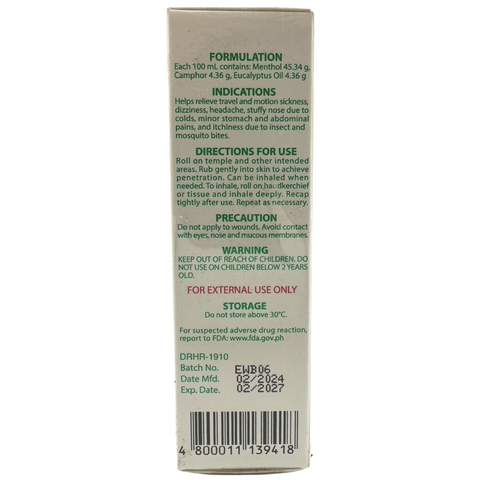 Efficascent - Relaxscent Oil Roll-on - 6ml