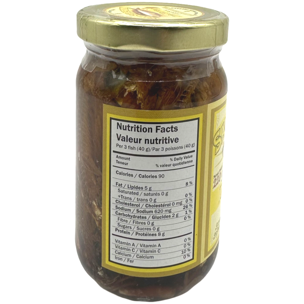 San Sebastian - Dried Herring - Spanish Style in Corn Oil - Spicy Style - 220 G