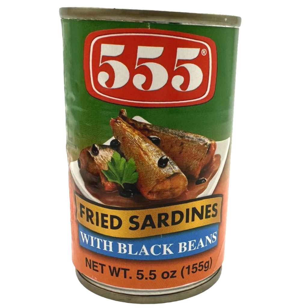 555 Fried Sardines with Black Beans