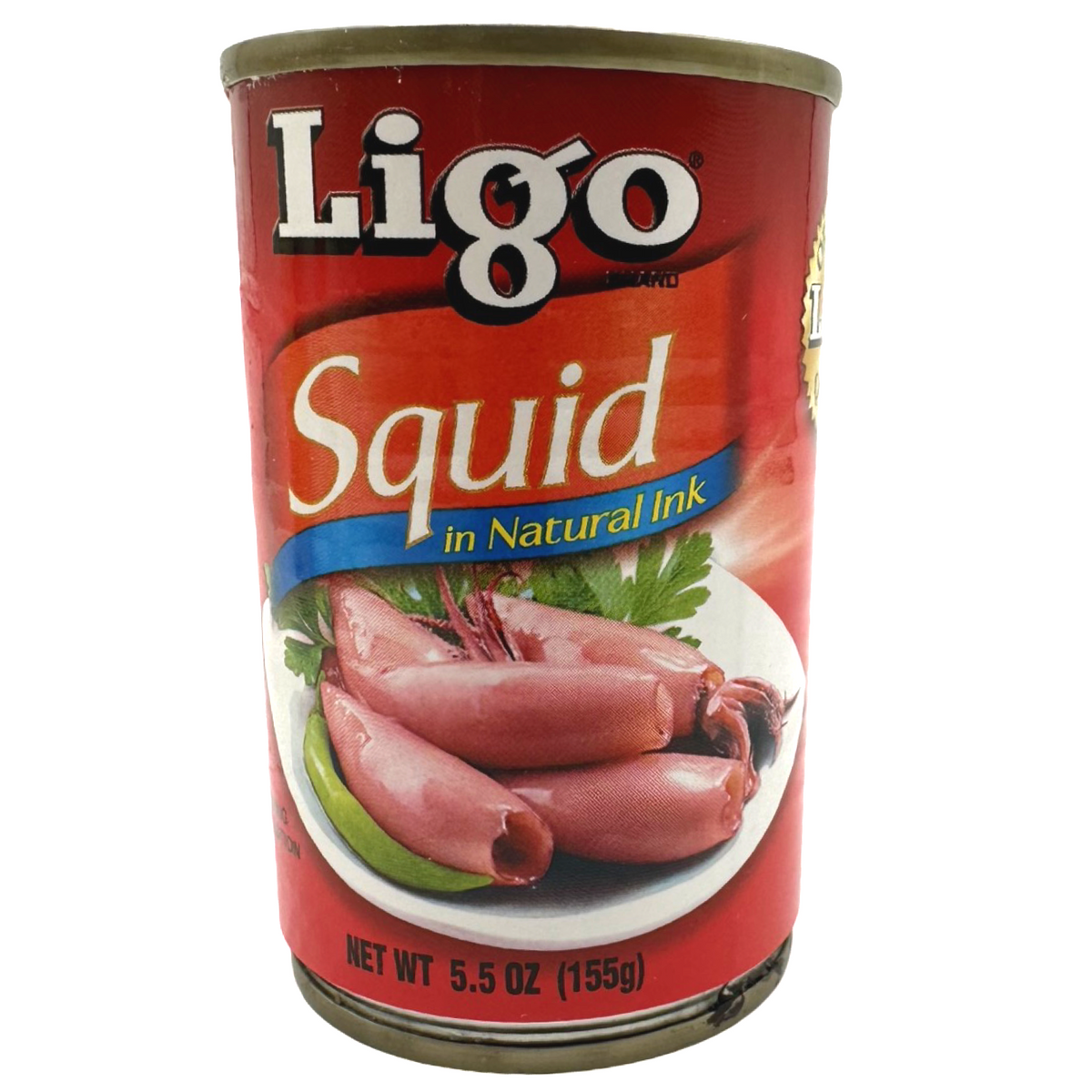 Ligo - Squid in Natural Ink – Sukli - Filipino Grocery Online USA