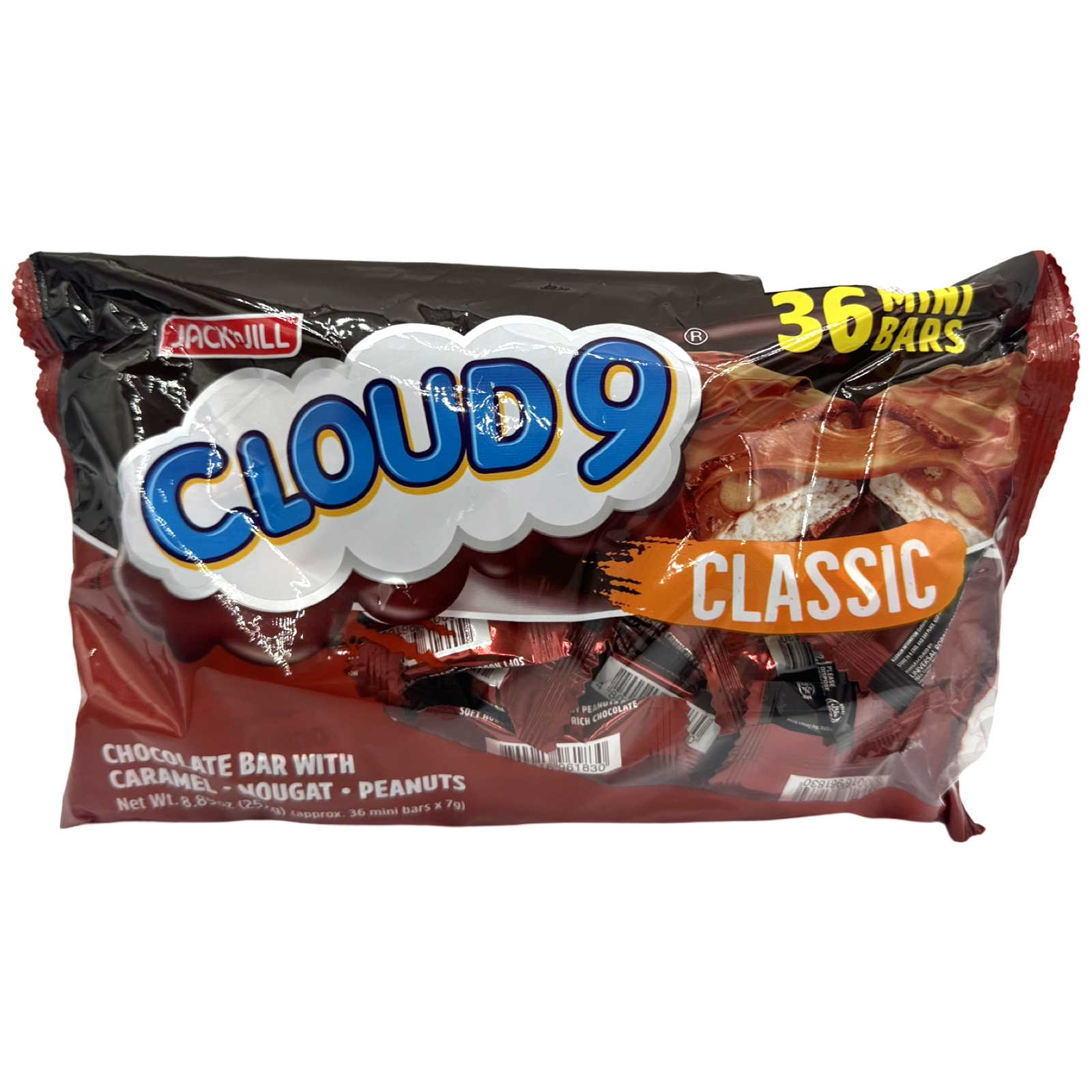 Jack 'n Jill Cloud 9 Chocolate Mini Bar - 36 Pack