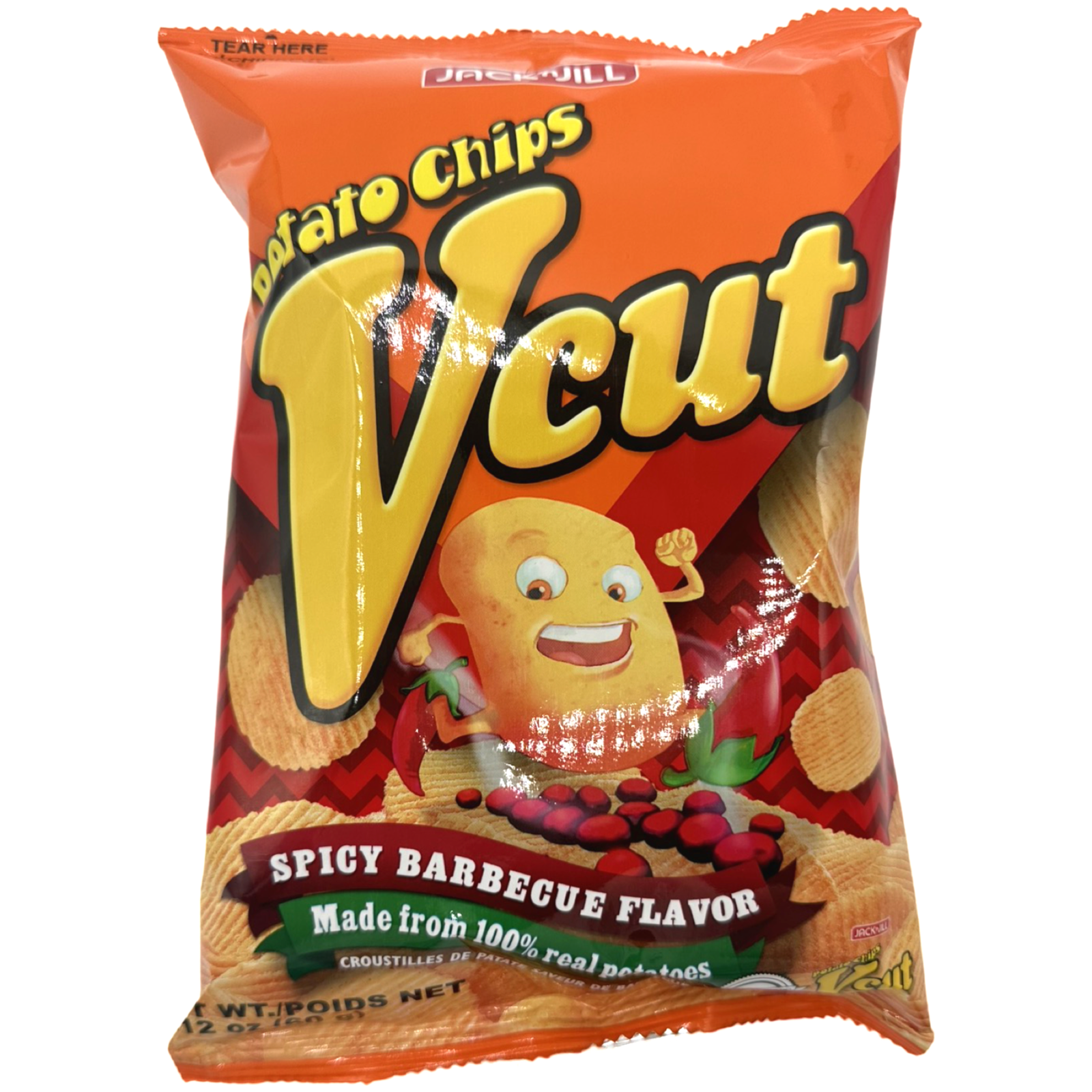 Jack 'n Jill - V-Cut Potato Chips Spicy Barbecue