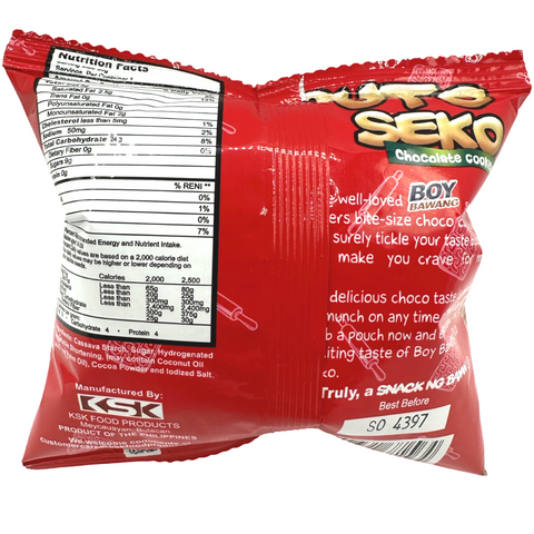 Boy Bawang - Puto Seko Chocolate Cookies - 30 G