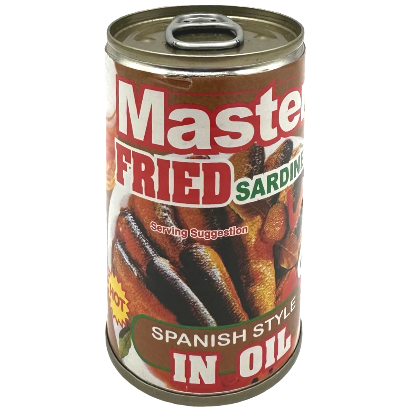 Master- Fried Sardines - Spanish in Oil- Hot - 155 G