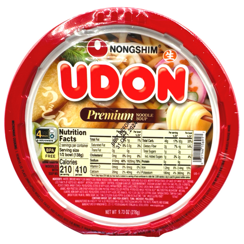 Nongshim - Udon Premium Noodle Soup - 9.73 OZ