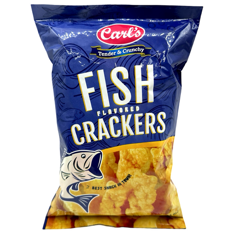 Carl's - Fish Flavored Crackers - 3.5 OZ