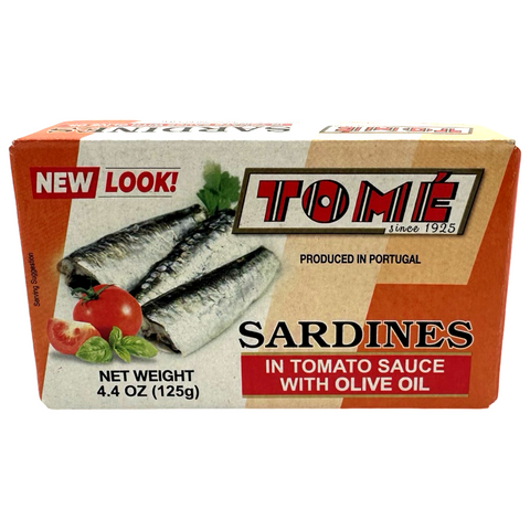 Tome - Sardines in Tomato Sauce with Olive Oil - 125 G