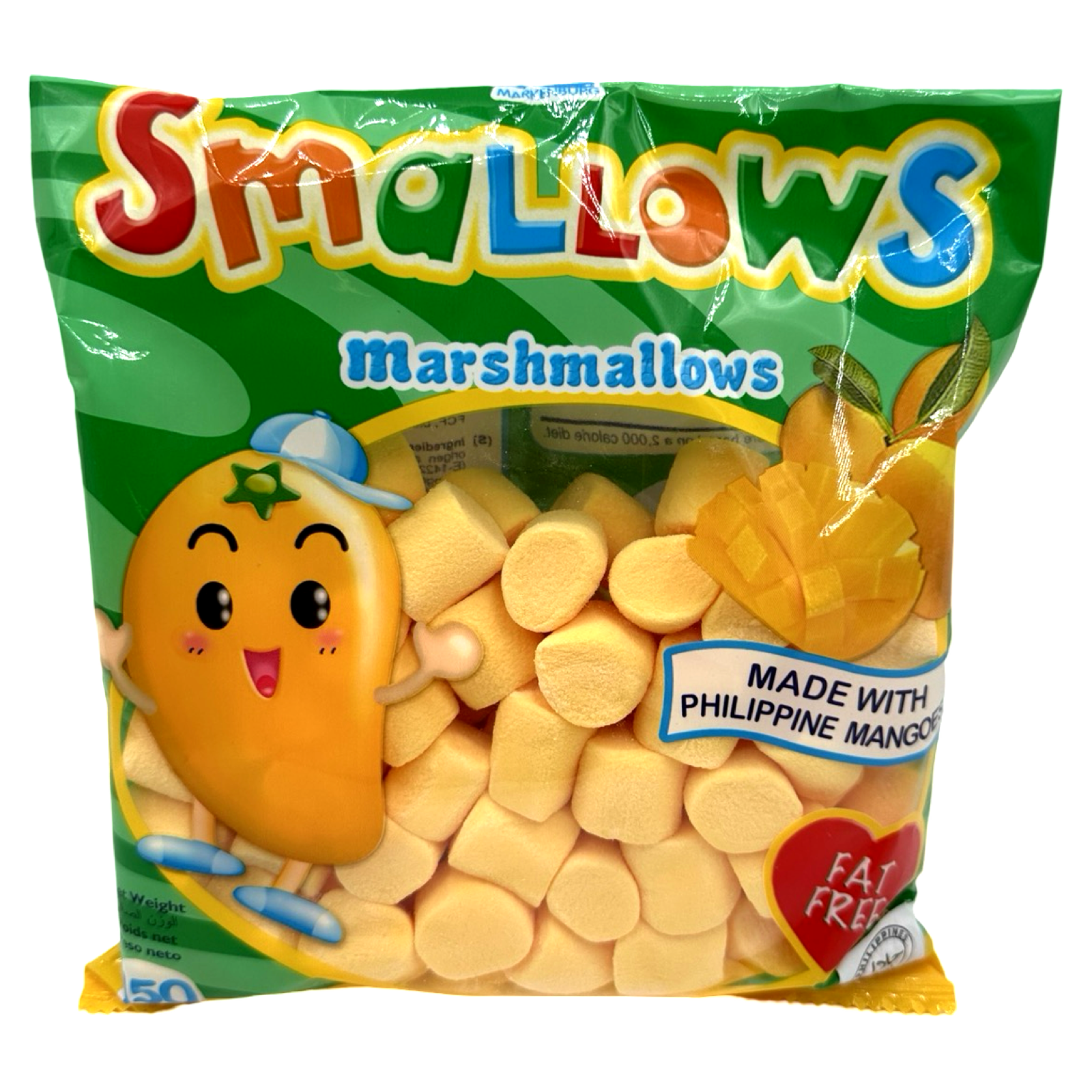 Markenburg - Smallows Marshmallows - Mango Flavor - 150 G