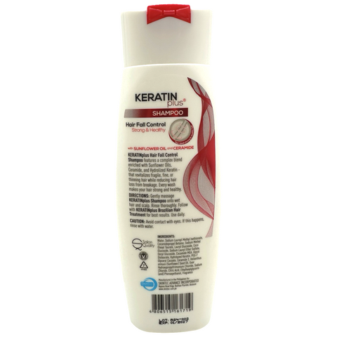 Keratin Plus - Hair Fall Control Shampoo (RED) - 200 ML