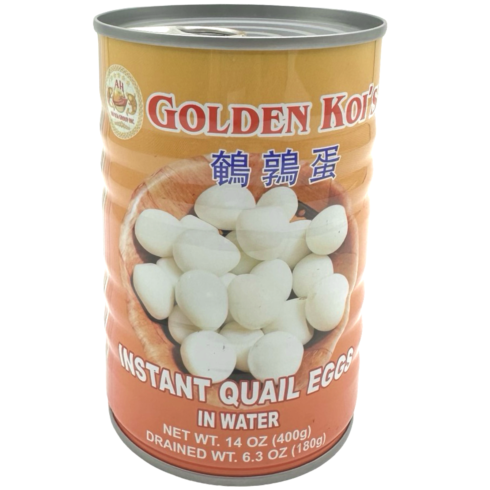 AH USA - Golden Koi's - Instant Quail Eggs in water - 400 G