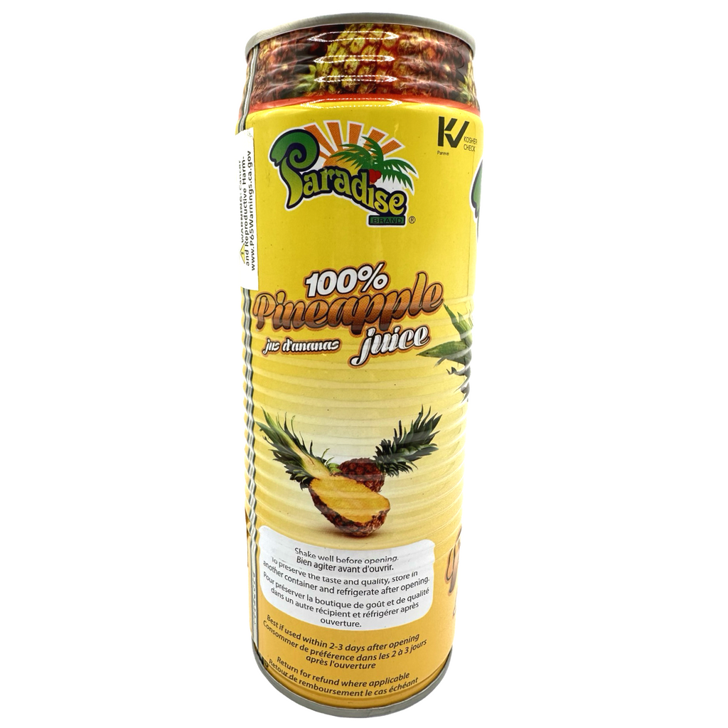 Paradise - 100% Pineapple Juice - 520 ML