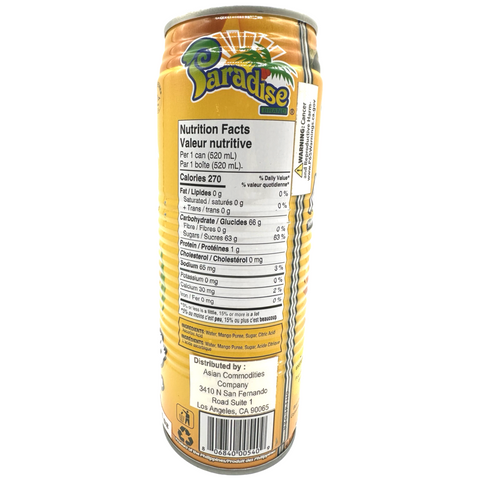 Paradise - Mango Drink - 520 ML