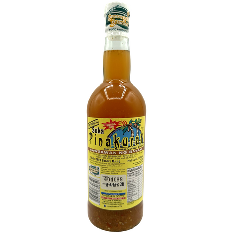 Suka Pinakurat - Spiced Natural Coconut Vinegar