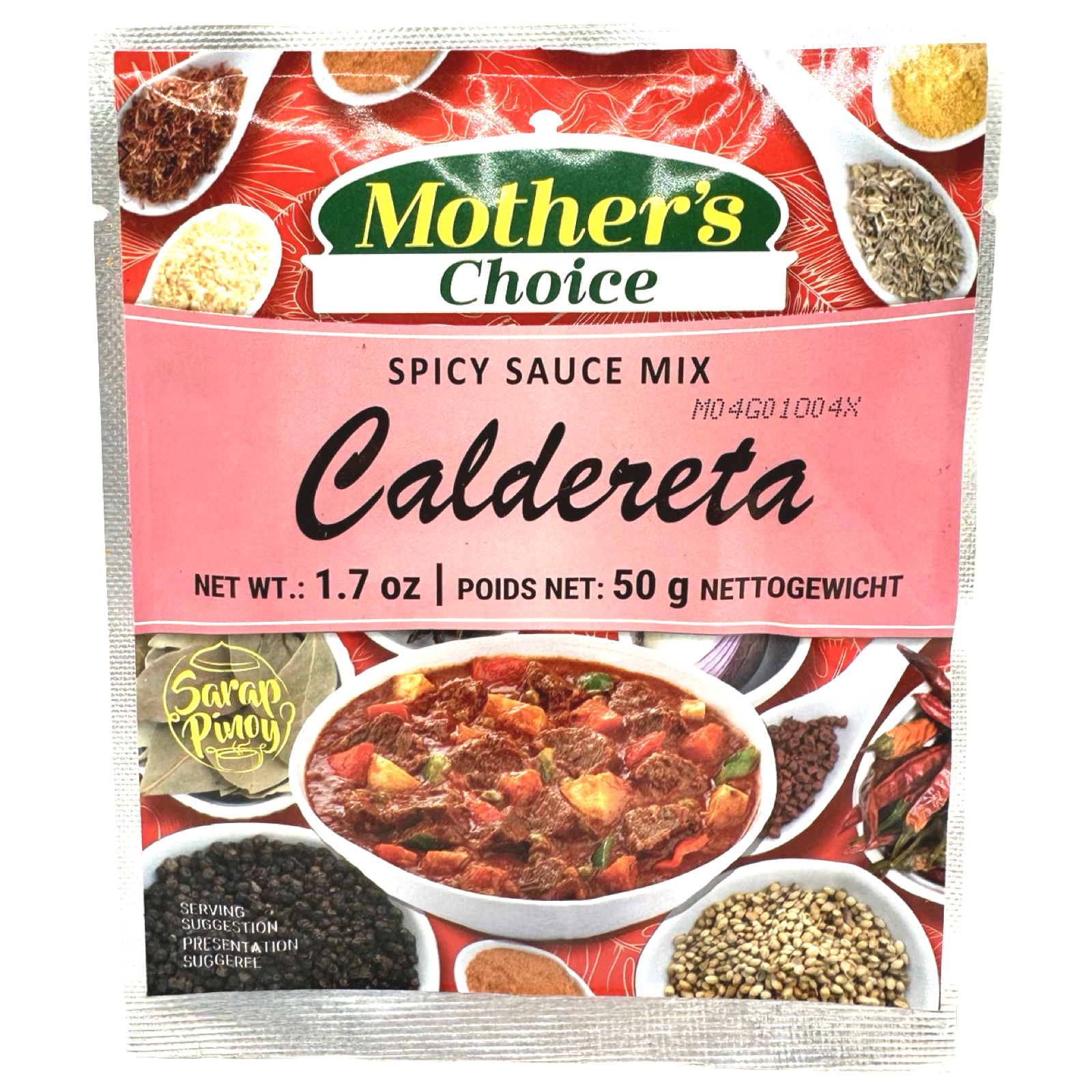 Mother's Choice - Spicy Stew Mix - Caldereta - 1.76 OZ