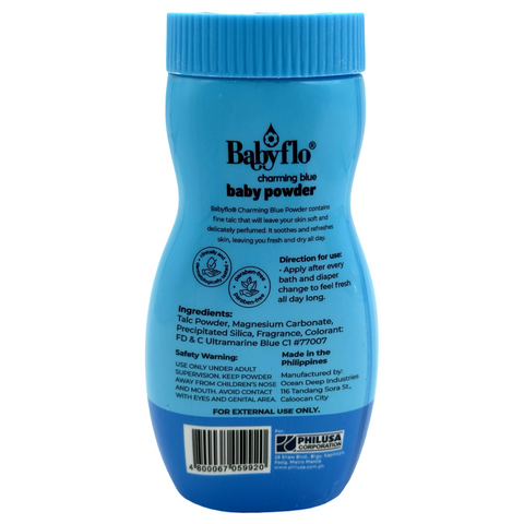 Babyflo - Baby Powder - Charming Blue (BLUE) - 100 G