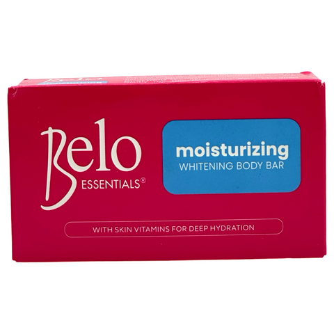 Belo Essentials - Moisturizing Body Bar with Nourishing Skin Vitamins (Blue) - 135 G