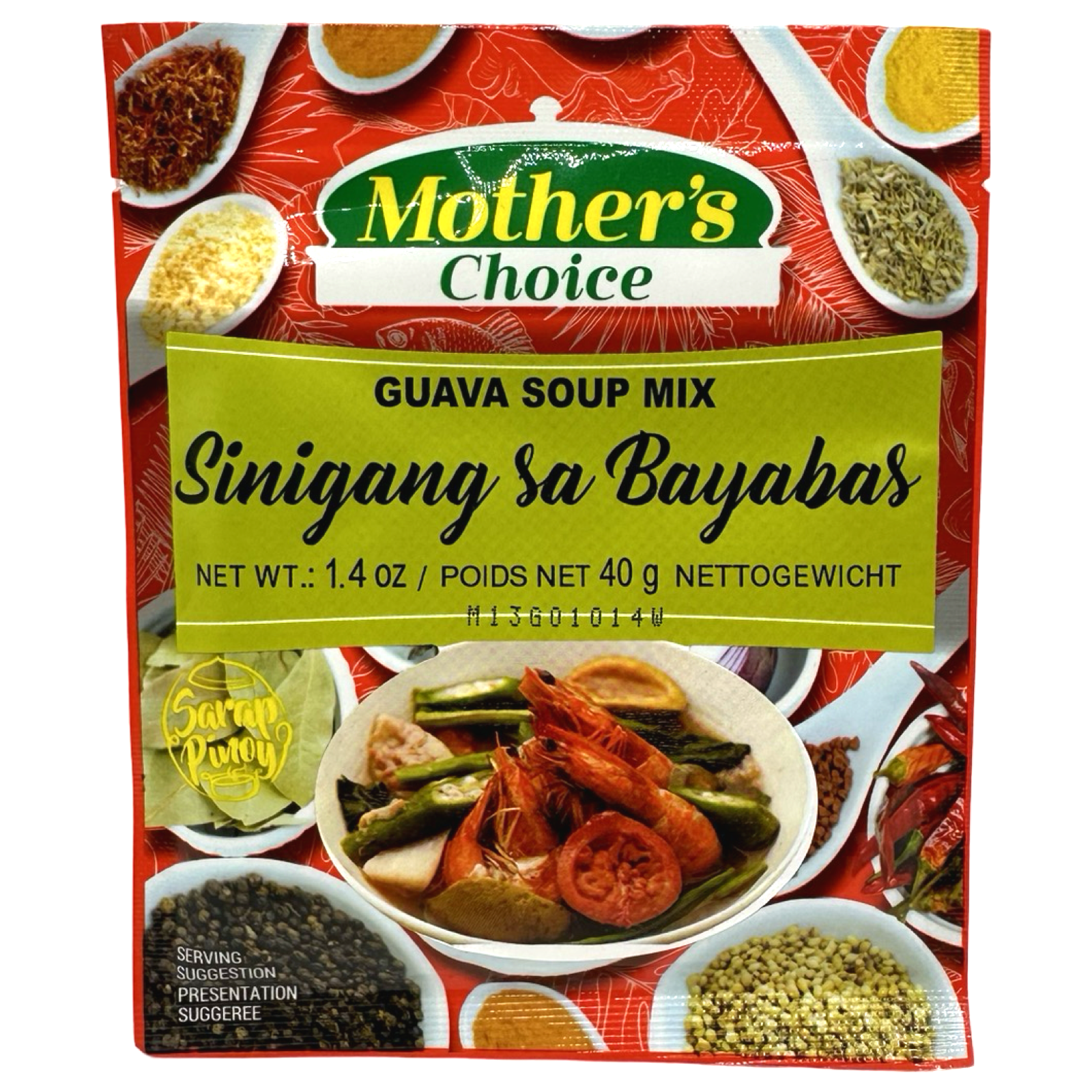 Mother's Choice - Guava Soup Mix - Sinigang sa Bayabas - 1.4 OZ