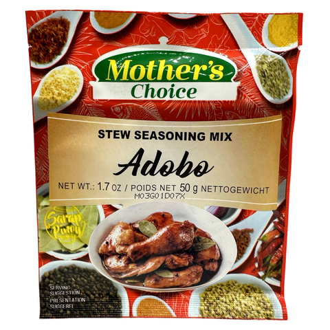 Mother's Choice - Stew Seasoning Mix (Adobo) - 1.7 OZ