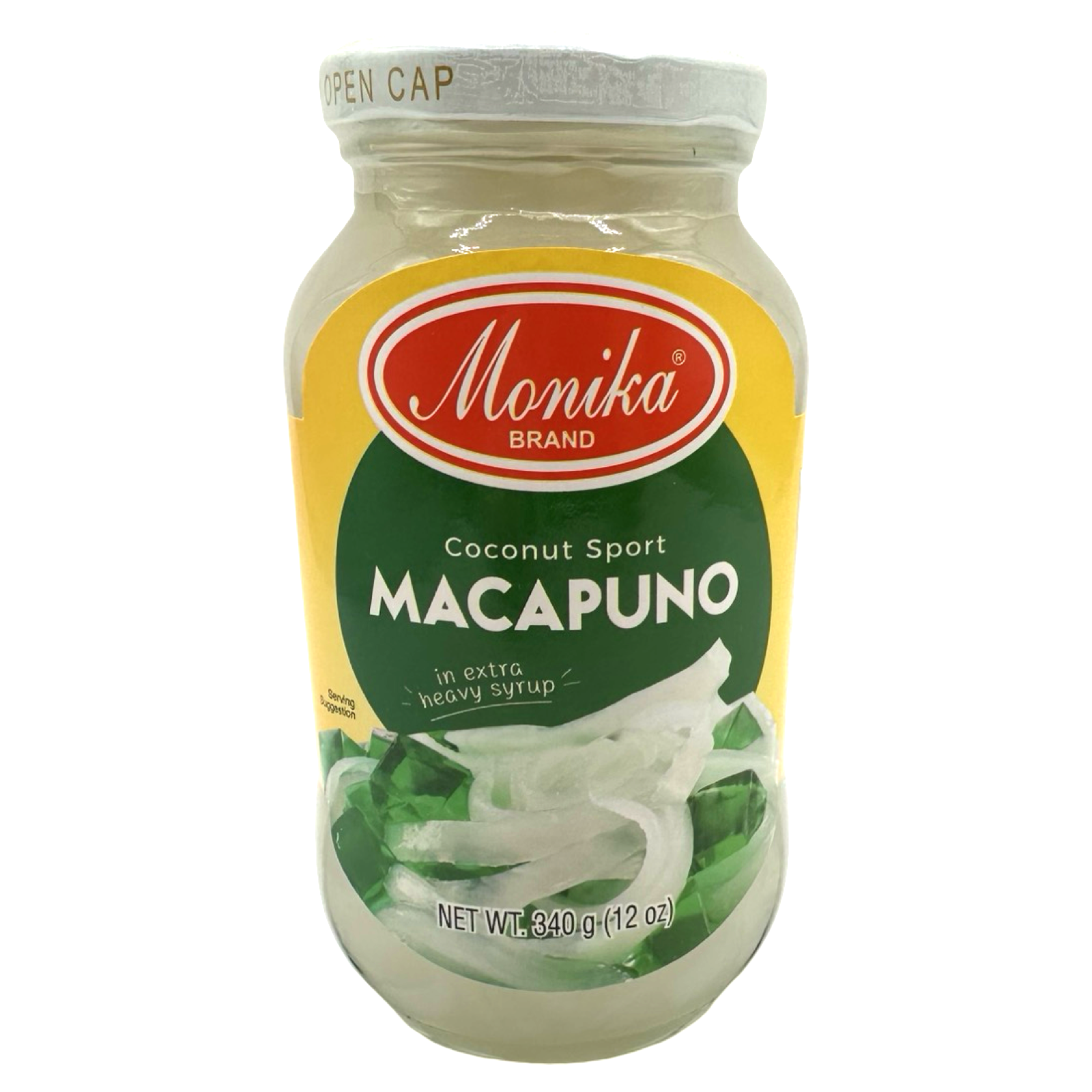 Monika Brand - Macapuno in Extra Heavy Syrup - Coconut Sport - 12 OZ