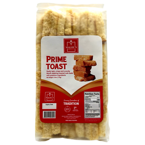 Malou's - Prime Toast - 170 G