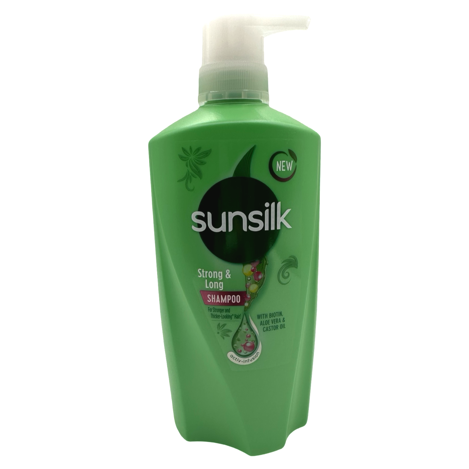 Sunsilk - Shampoo - Co-Creations- with Biotin and Aloe Vera - Strong and Long (GREEN)