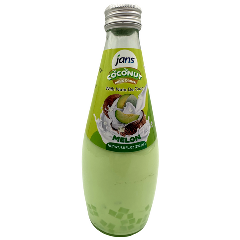 Jans - Coconut Milk Drink with Nata De Coco - Melon - 290 ML