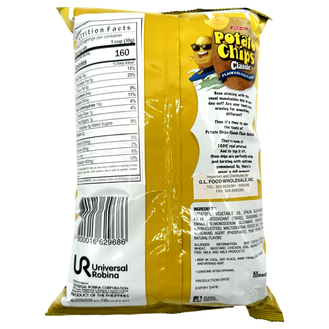 Jack & Jill - Potato Chips Classic (Mega Pack)- 4.6 OZ