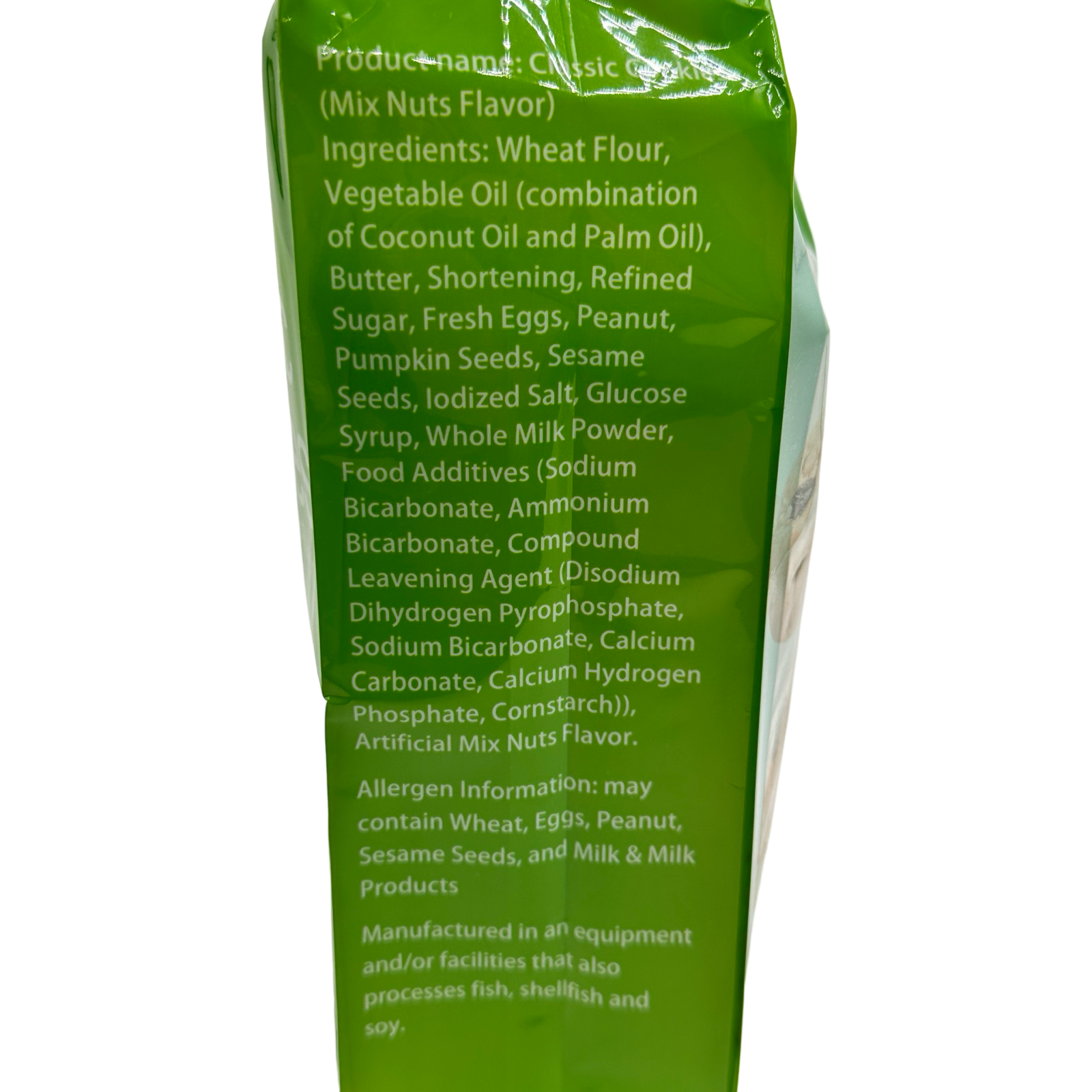 Regent - Classic Cookies - Mix Nuts Flavor - 18 Pack - 360 G