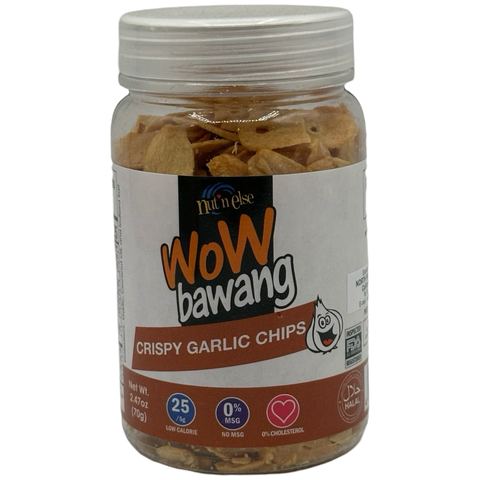 Nut n Else - WoW Bawang - Crispy Garlic Chips - 70 G