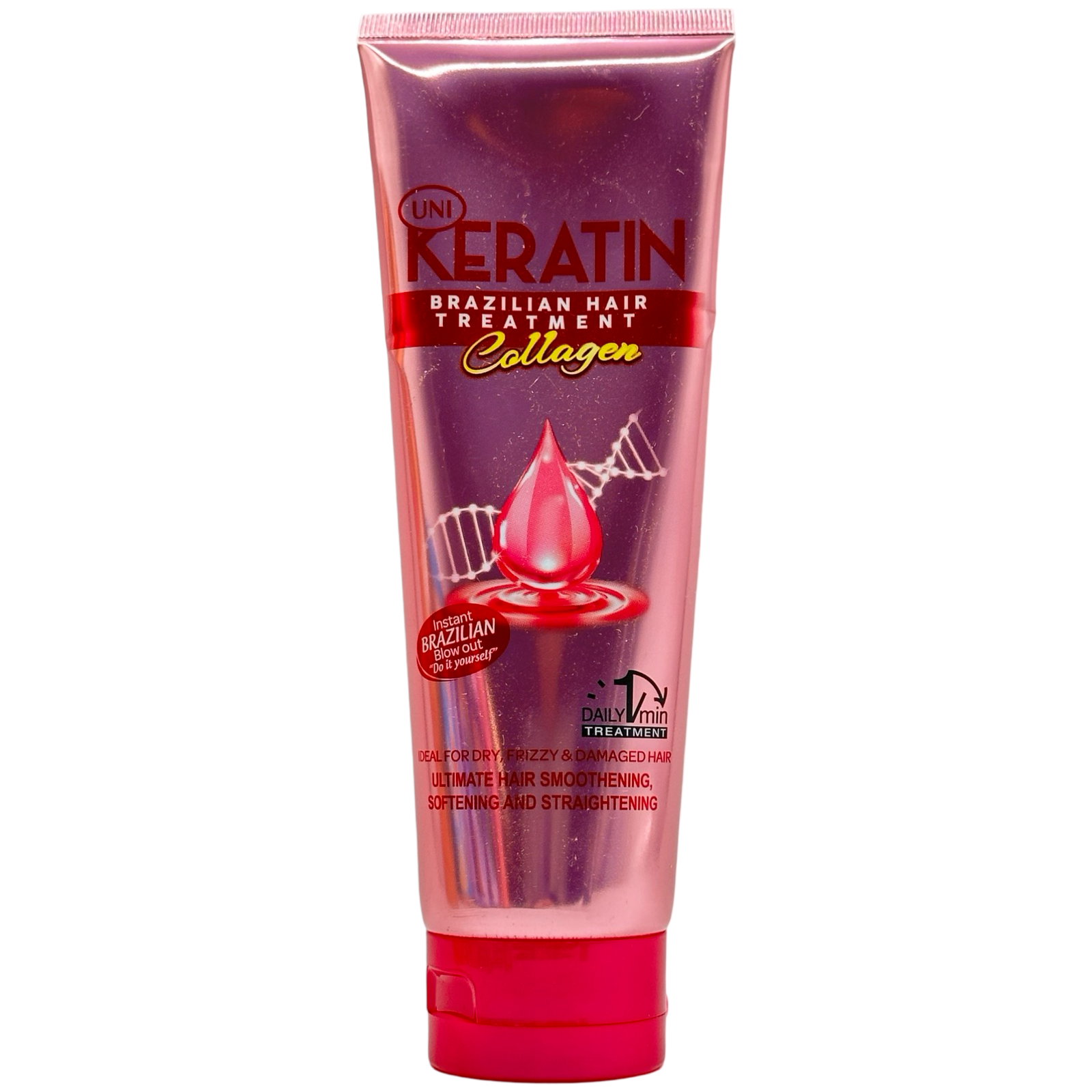 UNI - Keratin Brazilian Hair Treatment - Collagen (PINK) - 200 G