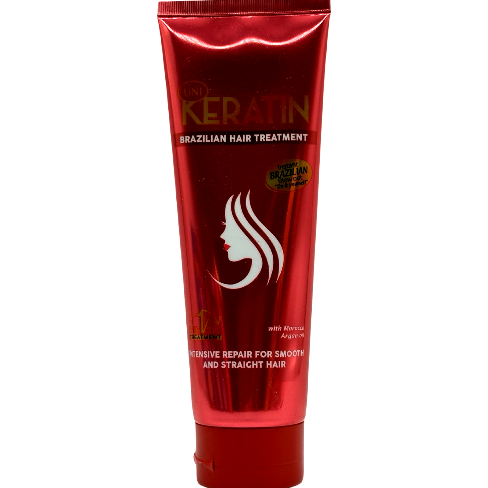 UNI - Keratin Brazilian Hair Treatment - with Morocco Argan Oil (RED) - 200 G