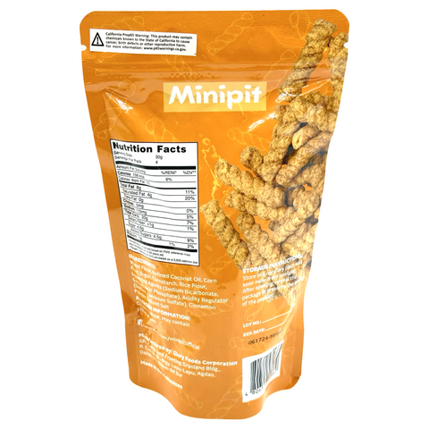 Minipit - Mini Pilipit Snack - Cinnamon - 120 G