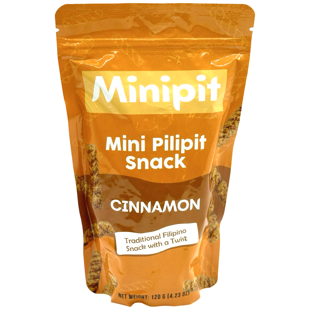 Pinipit Snack Minipit - Mini Pilipit Snack - Cinnamon - 120 G – Sukli - Filipino ...