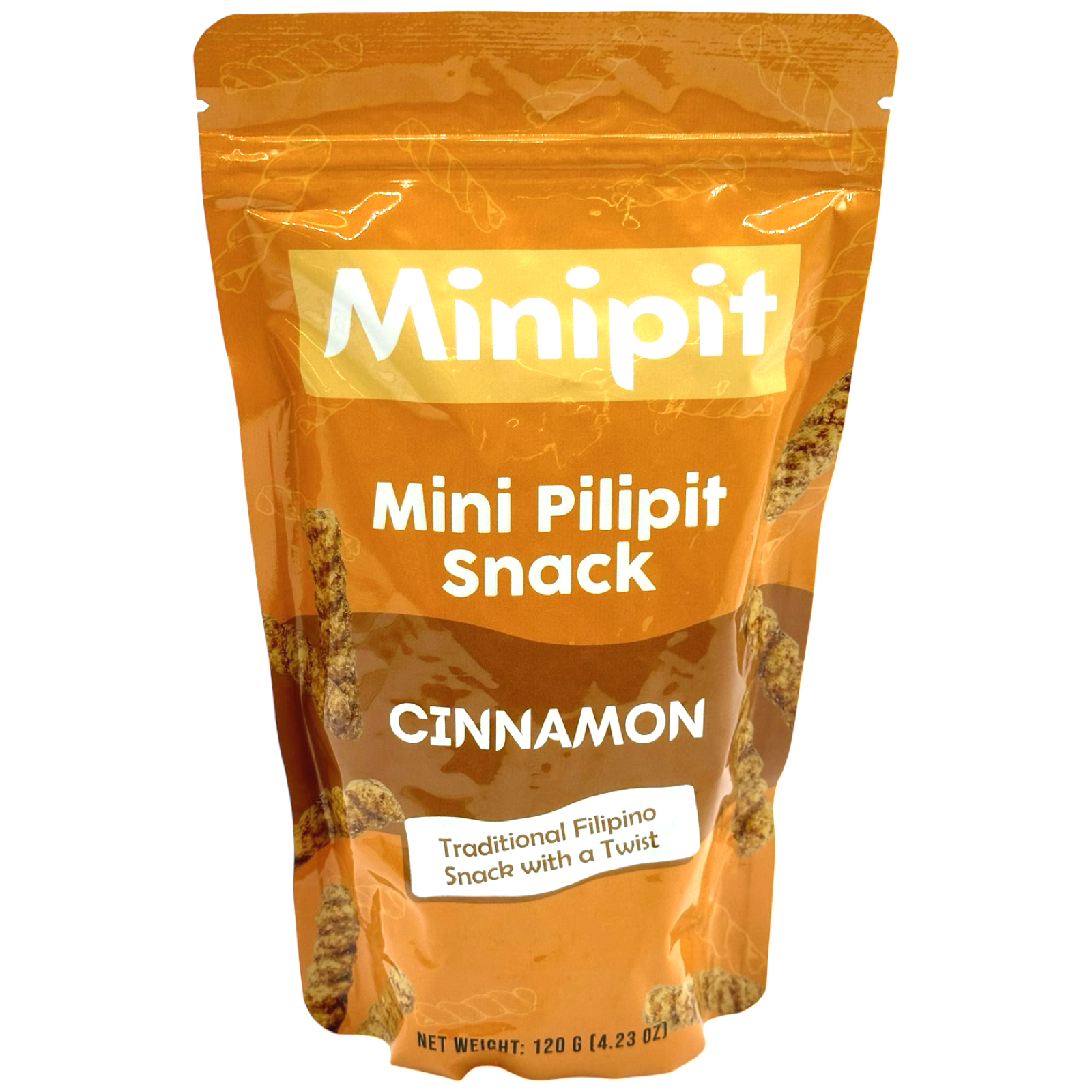 Minipit - Mini Pilipit Snack - Cinnamon - 120 G