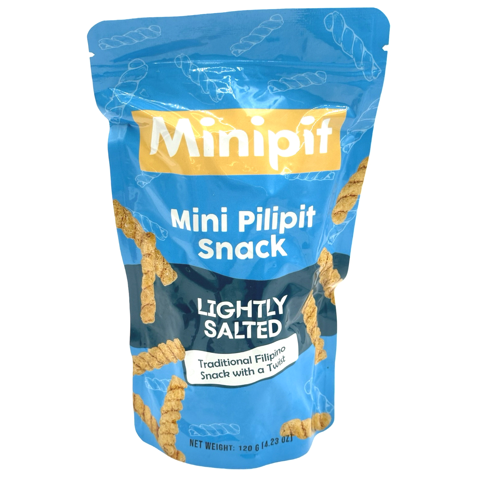 Minipit - Mini Pilipit Snack - Lightly Salted - 120 G