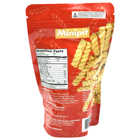 Minipit - Mini Pilipit Snack - Original - 120 G