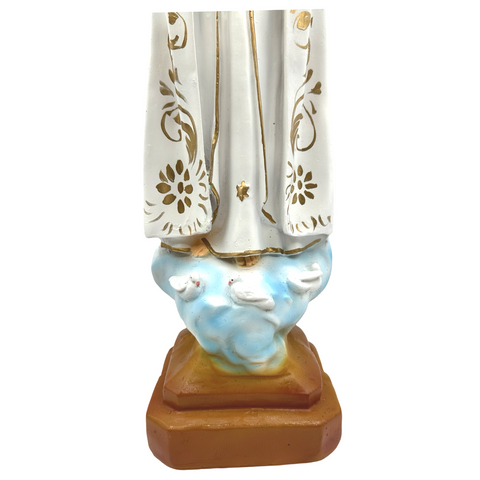 Fatima Religious Statue Figurine B - TALL - Philippine Handicrafts - 20.5 inches x 6.5 inches