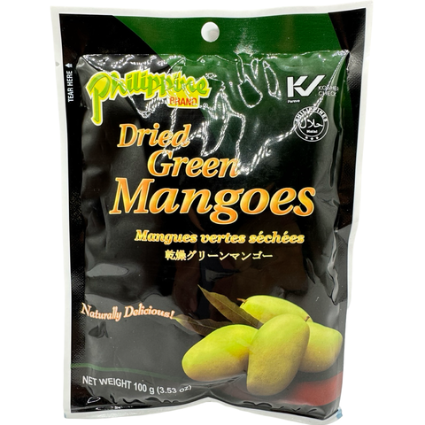 Philippine Brand - Dried Green Mangoes - 100 G