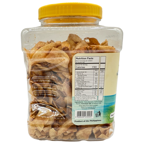 Guzto - Banana Chips - (Jar) - 500 G