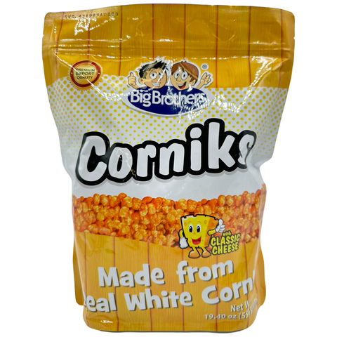 Big Brothers - Corniks - Made from Real White Corn - Classic Cheese - 550 G