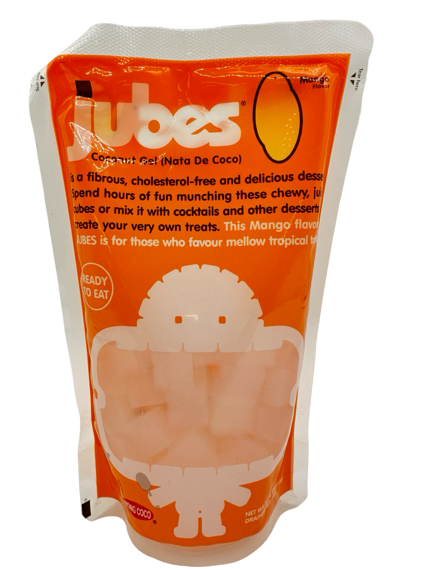 Jubes - Coconut Gel (Nata De Coco) - Mango - 360 G