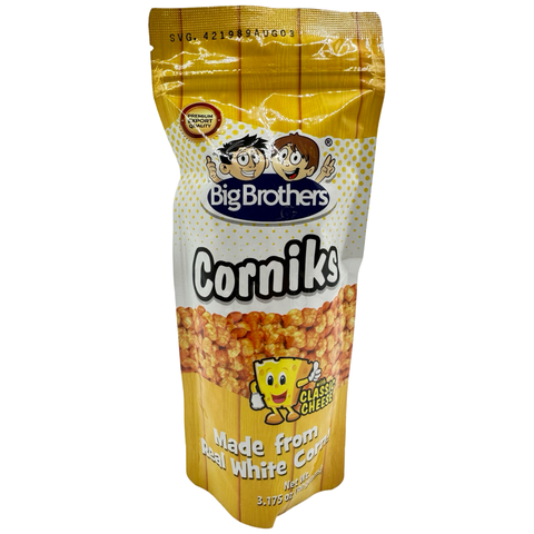 Big Brothers - Corniks - Made from Real White Corn - Classic Cheese - 90 G