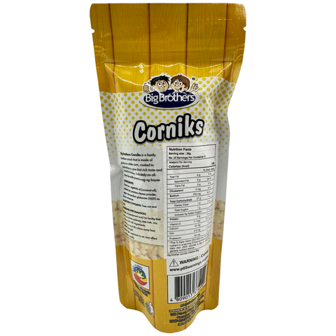 Big Brothers - Corniks - Made from Real White Corn - Classic Cheese - 90 G