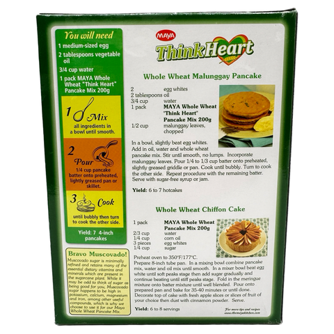 Maya - Thinkheart Whole Wheat Pancake Mix - 400 G