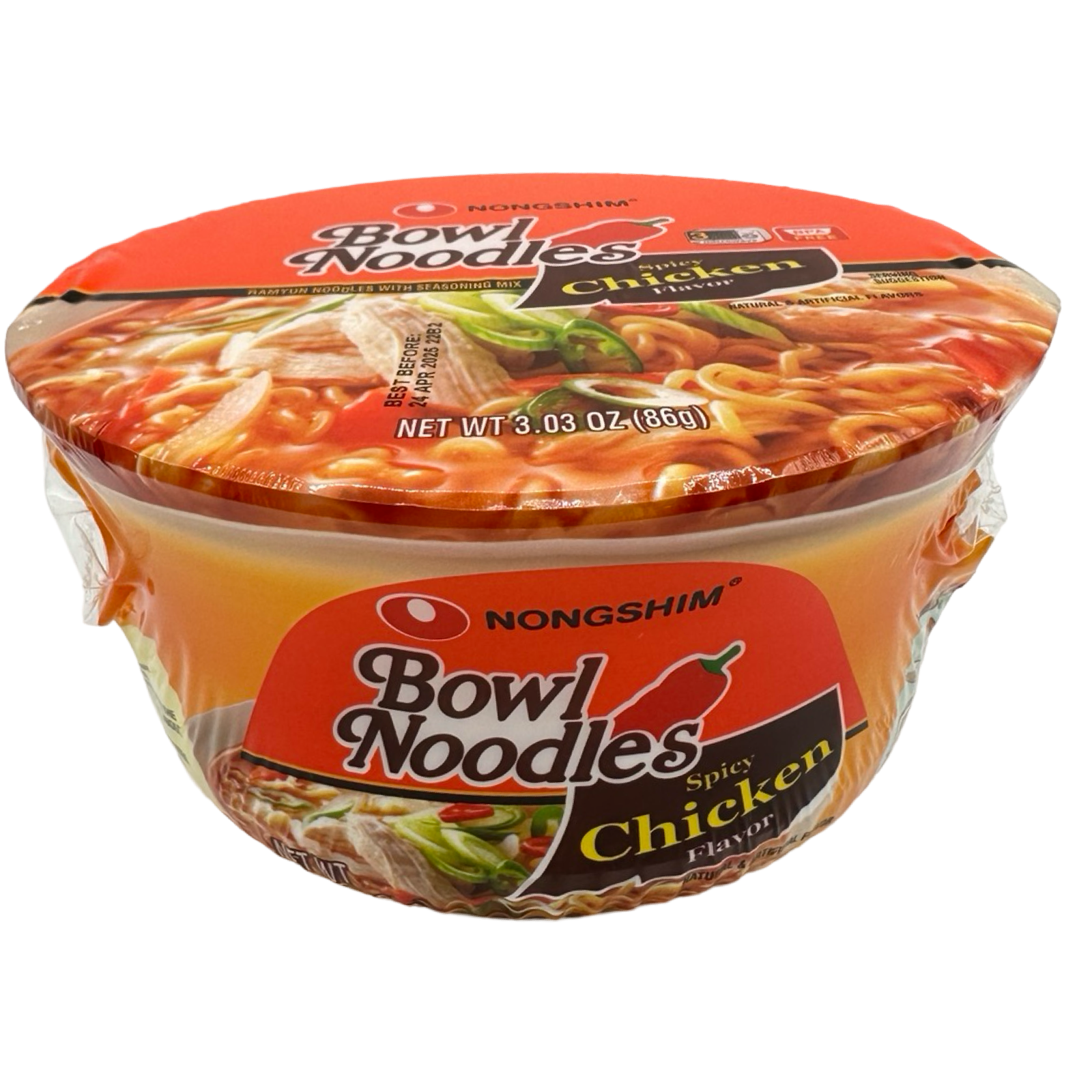 Nongshim - Bowl Noodle Soup - Chicken Flavor - 86 G