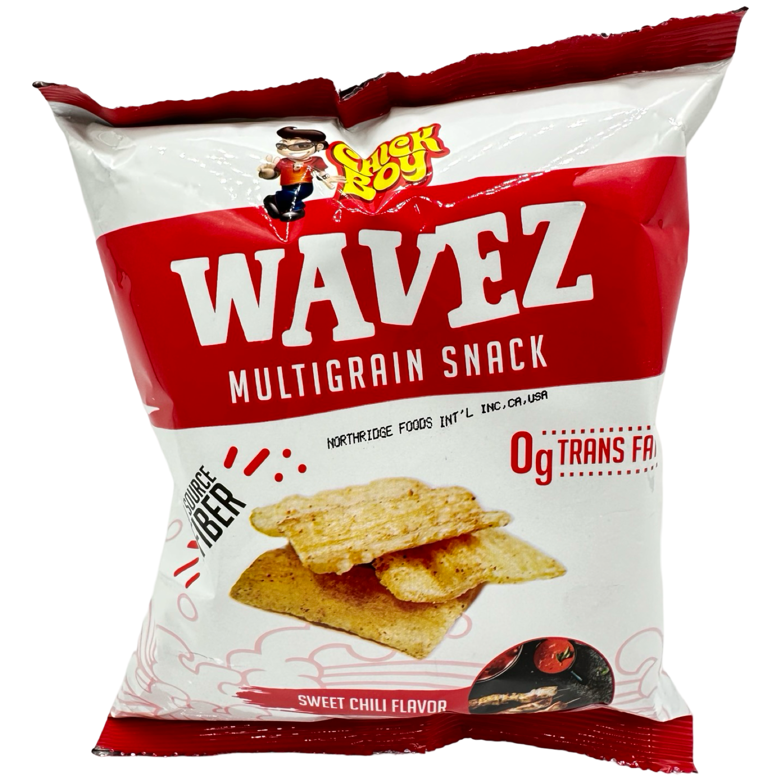 Chick Boy -  Wavez Multigrain -Sweet Chili Flavor - 75 G